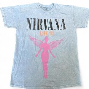 Nirvana In Utero Live '93 T-Shirt- m